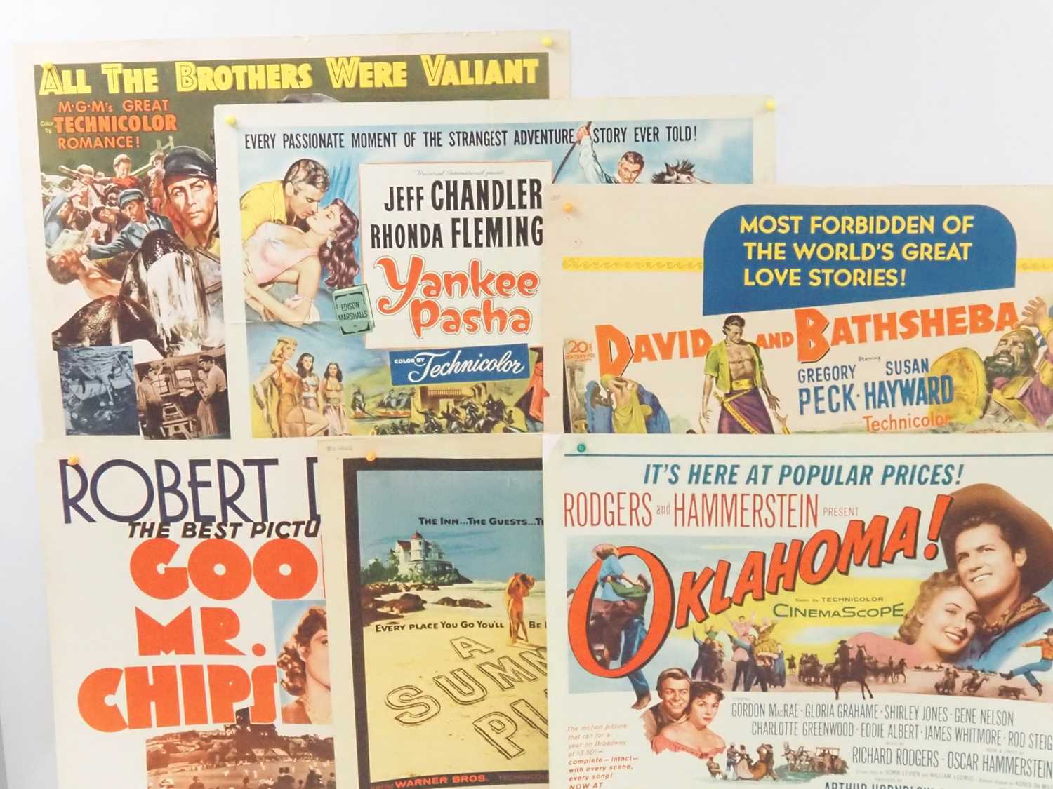 Lot 110 - A small group of US half sheet movie posters...