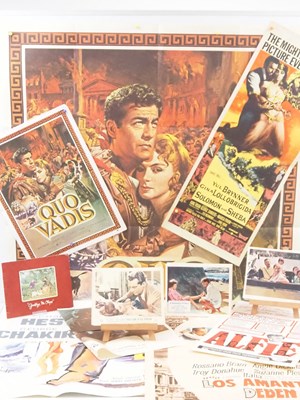 Lot 116 - ROMANCE: A group of film memorabilia items for...