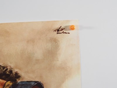 Lot 116 - ROMANCE: A group of film memorabilia items for...