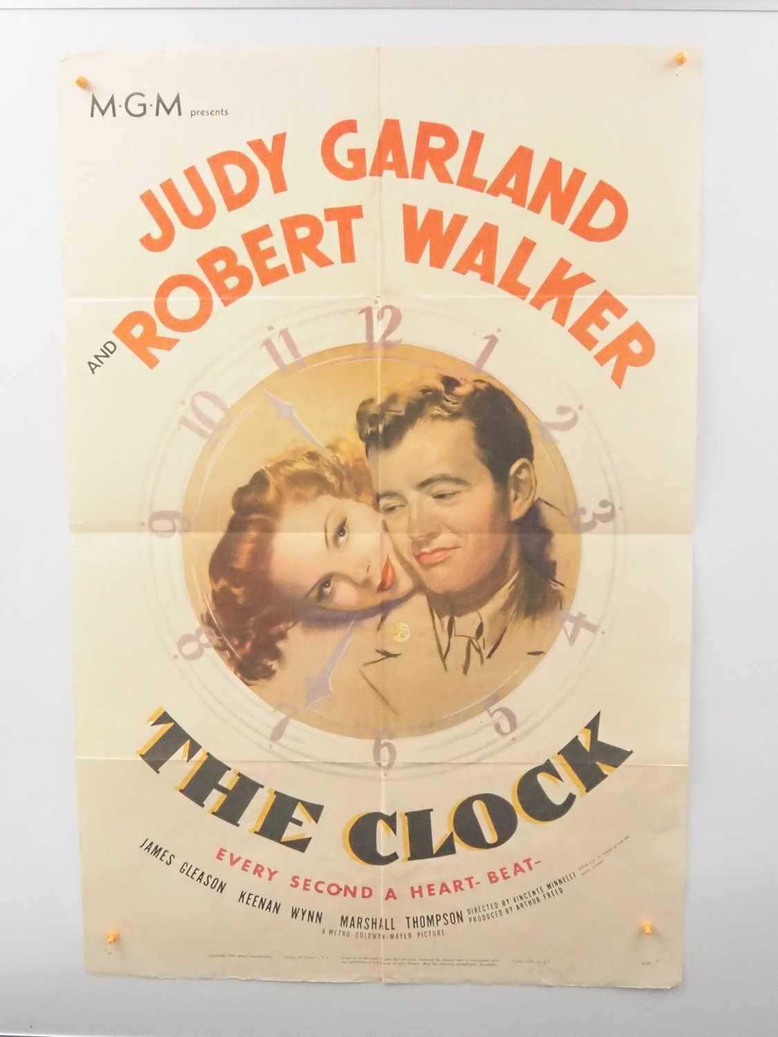 Lot 117 - THE CLOCK (1945) Judy Garland and Robert...