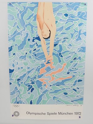 Lot 122 - OLYMPISCHE SPIELE MUNCHEN - David Hockney -...