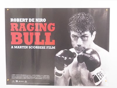 Lot 124 - RAGING BULL (1980) - A UK Quad movie poster...