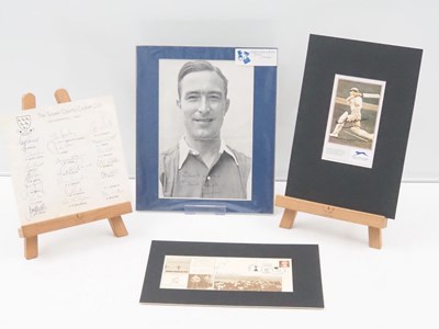 Lot 125 - CRICKET - A group of cricket related...