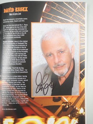 Lot 131 - A group of 55 signed theatre programmes, most...