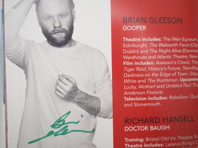 Lot 131 - A group of 55 signed theatre programmes, most...