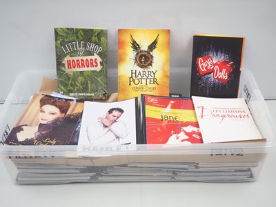 Lot 132 - Circa 150 theatre programmes, to include...