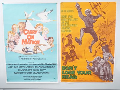 Lot 143 - CARRY ON MATRON (1972) together with CARRY ON...