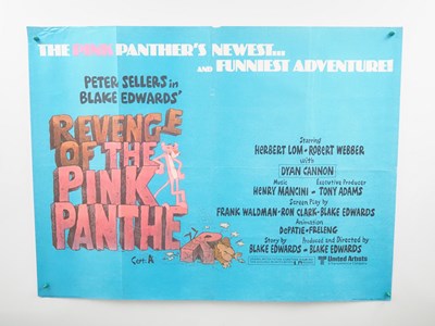 Lot 151 - REVENGE OF THE PINK PANTHER (1990) - UK Quad...