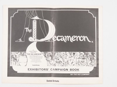 Lot 152 - THE DECAMERON (1971) - UK Quad film poster,...