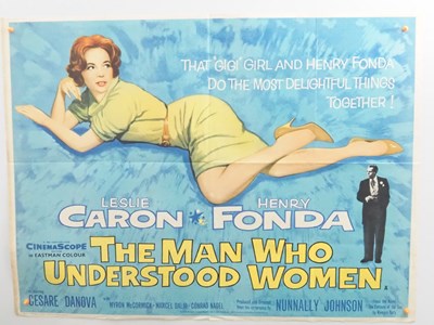 Lot 154 - THE MAN WHO UNDERSTOOD WOMEN (1959) UK Quad -...