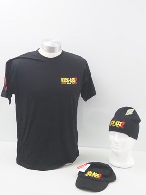 Lot 177 - KICK ASS 2: A group of 3 crew clothing items...