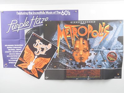 Lot 179 - METROPOLIS (1984) and PURPLE HAZE (1982) - UK...