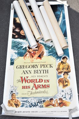 Lot 183 - A group of rolled 60x40 cinema posters...