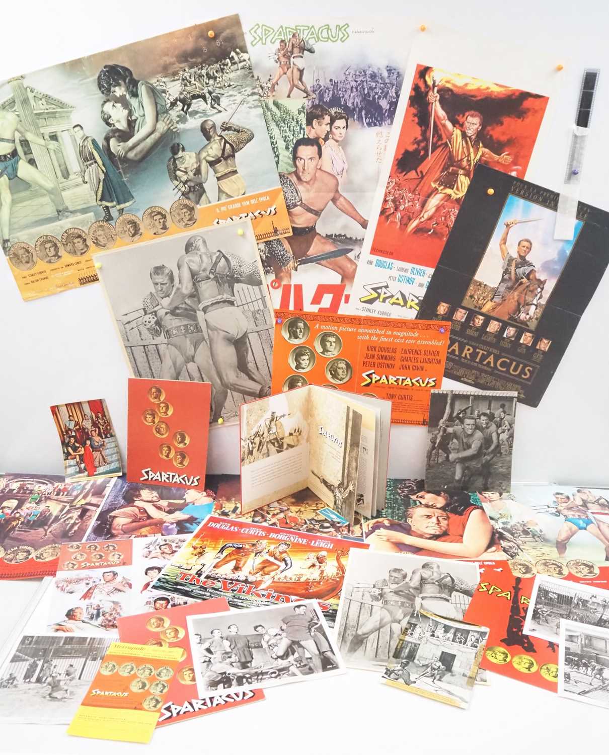 Lot 189 - SPARTACUS (1960) - A selection of film posters...