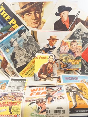 Lot 197 - 1950s Western film posters comprising: GREAT...