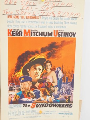 Lot 207 - A selection of Western movie posters and other...