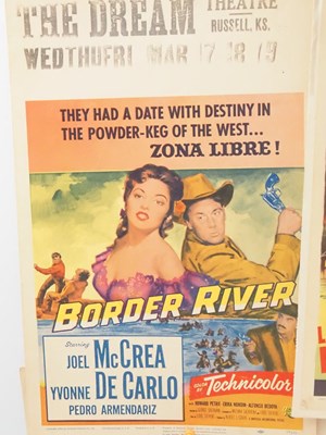 Lot 207 - A selection of Western movie posters and other...