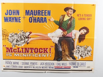 Lot 214 - JOHN WAYNE: A group of international film...