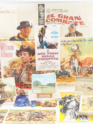 Lot 218 - A selection of 1960s and 70s Western movie...