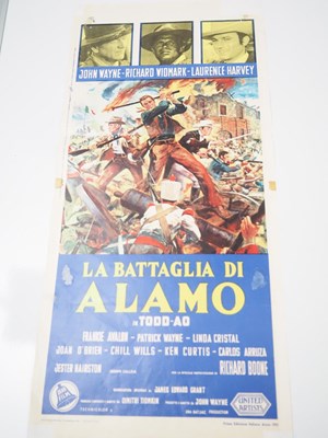 Lot 226 - THE ALAMO (1960) - A pair of Italian film...