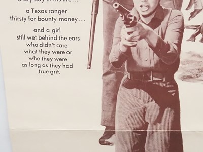 Lot 229 - TRUE GRIT (1969) - US Insert - M Rated (for...