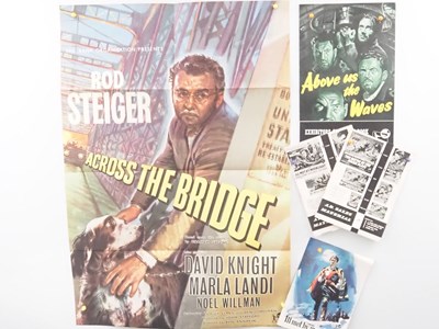 Lot 234 - A group of film posters and memorabilia...