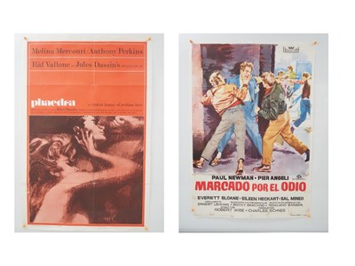 Lot 243 - A pair of folded 1960s film posters comprising:...