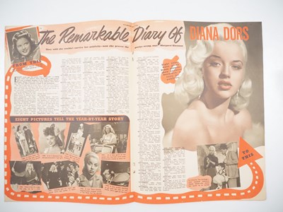 Lot 251 - DIANA DORS - A small collection of 1950s...