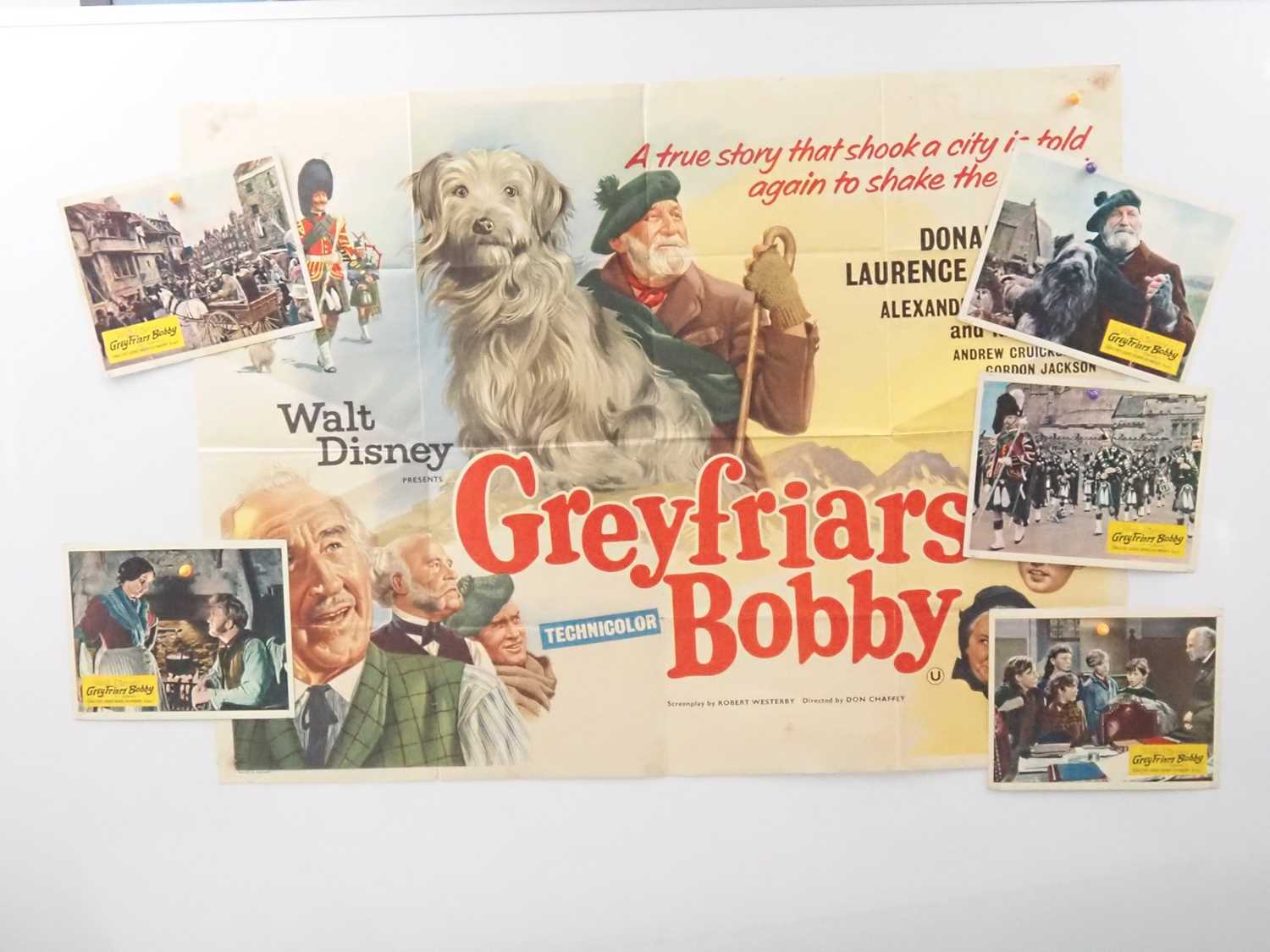 Lot 255 Greyfriars Bobby 1961 Uk Quad Film Poster