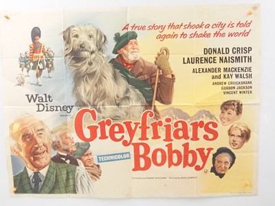 Lot 255 - GREYFRIARS BOBBY (1961) UK quad film poster...