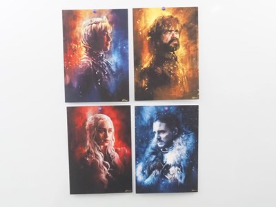 Lot 298 - GAME OF THRONES - Set of four character...