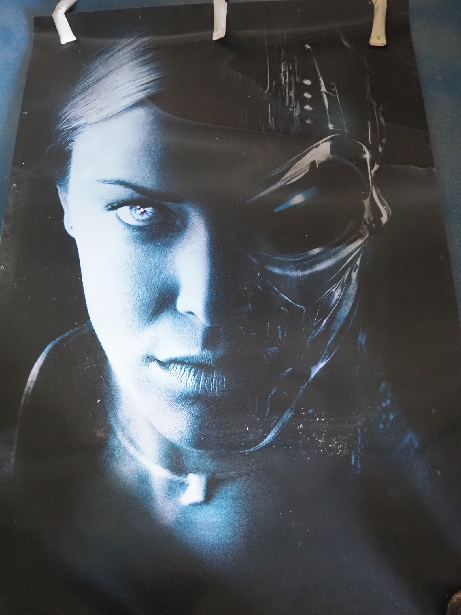 Lot 316 - TERMINATOR 3D cinema banner - rolled in