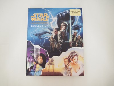 Lot 333 - STAR WARS: CCG Trading cards presented in a...