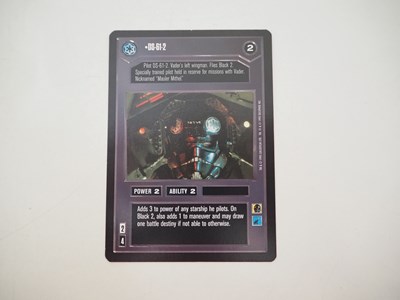 Lot 333 - STAR WARS: CCG Trading cards presented in a...