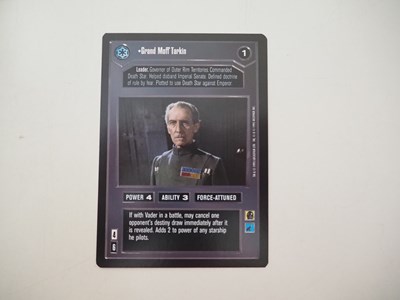Lot 333 - STAR WARS: CCG Trading cards presented in a...