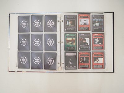 Lot 333 - STAR WARS: CCG Trading cards presented in a...
