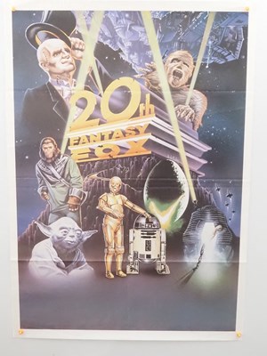 Lot 334 - STAR WARS - 20th Fantasy Fox one sheet poster....