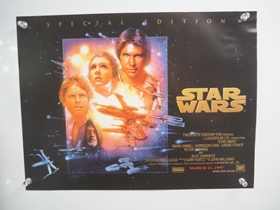 Lot 335 - STAR WARS - Set of four mini posters...