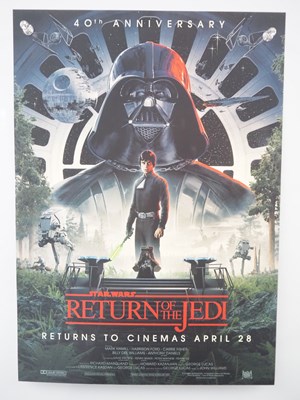 Lot 335 - STAR WARS - Set of four mini posters...