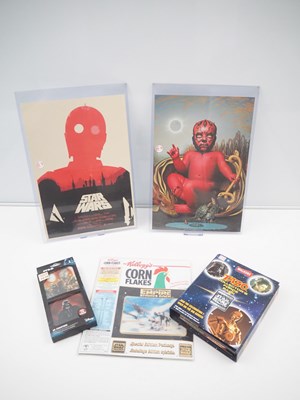 Lot 344 - STAR WARS: A collection of items comprising -...