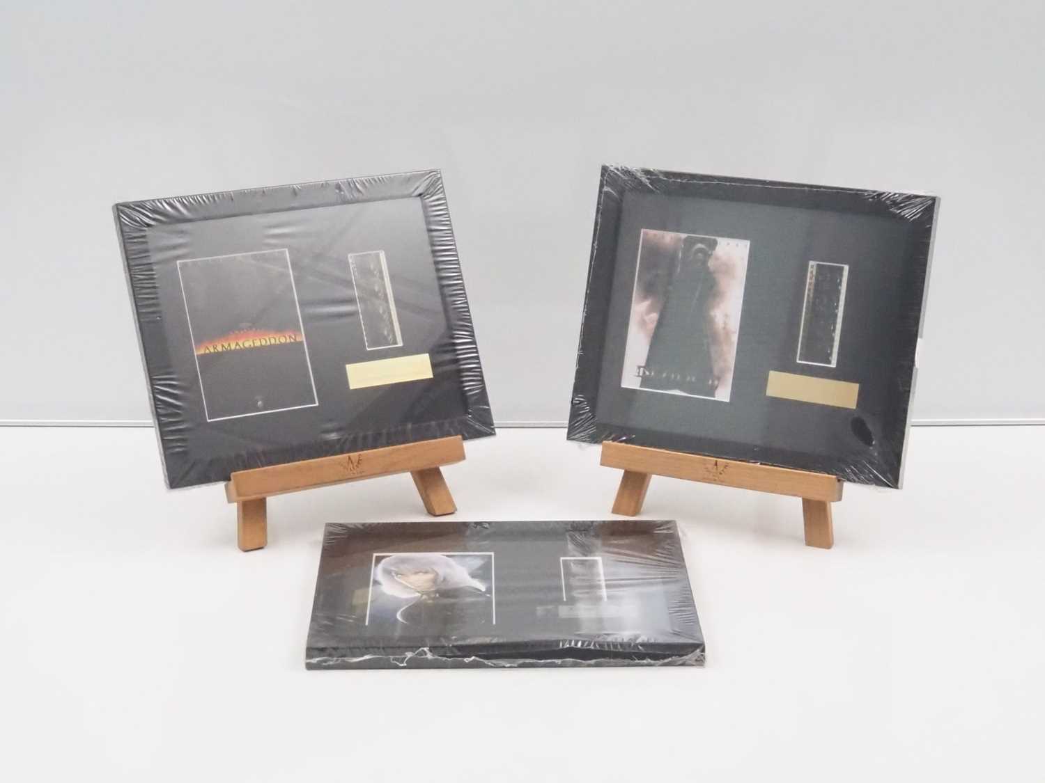 Lot 372 - SUPERHEROES: A group of framed film cels