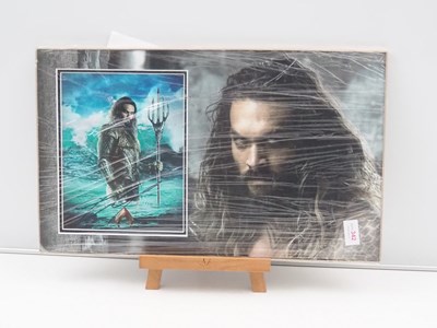 Lot 379 - MARVEL: AQUAMAN - Jason Momoa - signed display