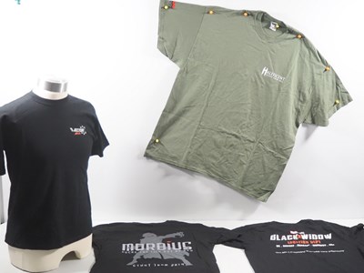 Lot 398 - FANTASY: A group of 4 crew clothing t-shirts...