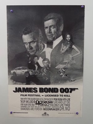 Lot 401 - JAMES BOND FESTIVAL POSTER (1983) - From the...