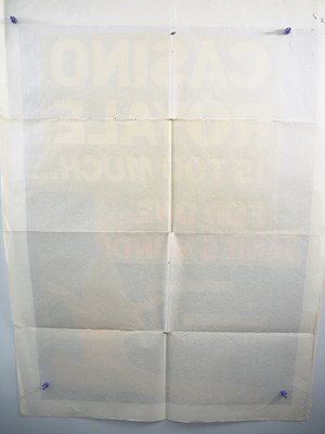 Lot 408 - JAMES BOND: CASINO ROYALE (1967) - 30x40...