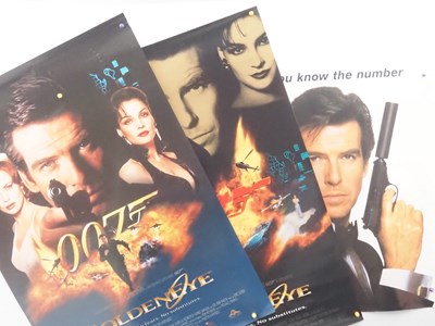 Lot 423 - JAMES BOND: GOLDENEYE (1995) Group of three UK...