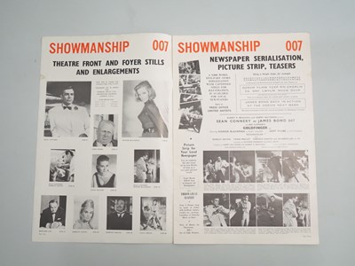 Lot 424 - JAMES BOND: GOLDFINGER (1964) - UK press...