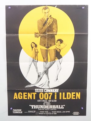 Lot 442 - JAMES BOND: THUNDERBALL (1960s) A Finnish one...