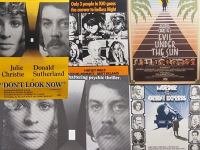 Lot 447 - A group of 1970s thriller film items...