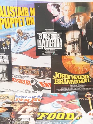 Lot 450 - A group of international thriller film posters...